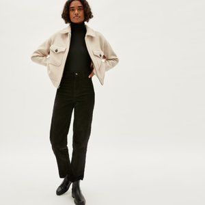 Everlane Corduroy Wide-Leg Pant, Black / Size 4